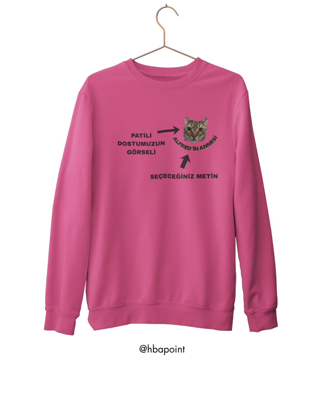 Özelleştirilebilir Evcil Hayvan Sweatshirt