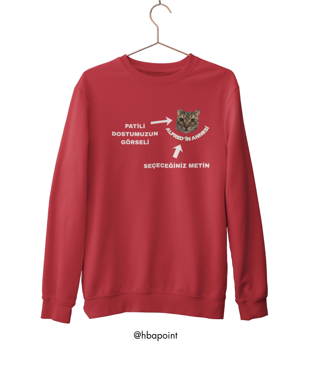 Özelleştirilebilir Evcil Hayvan Sweatshirt