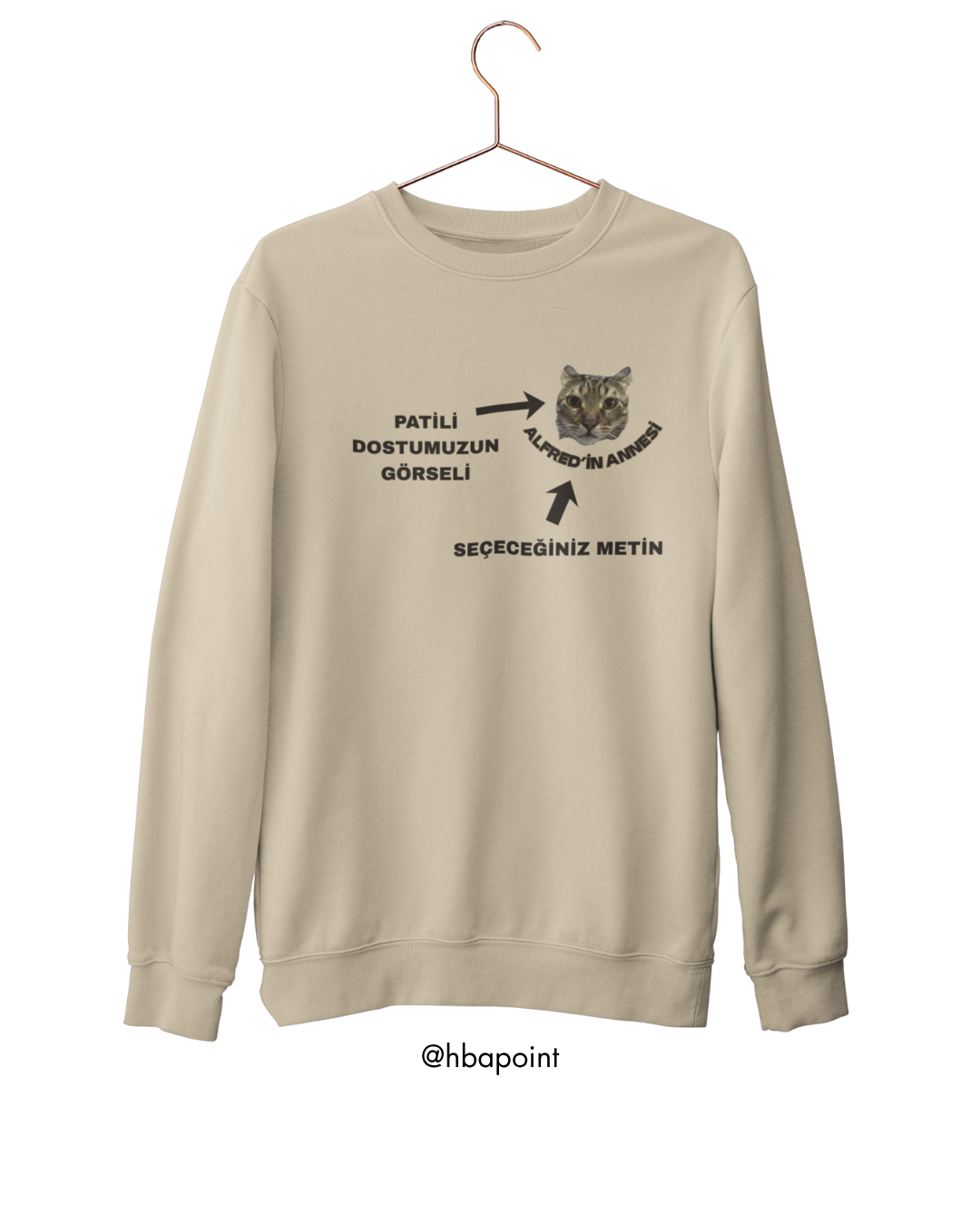 Özelleştirilebilir Evcil Hayvan Sweatshirt