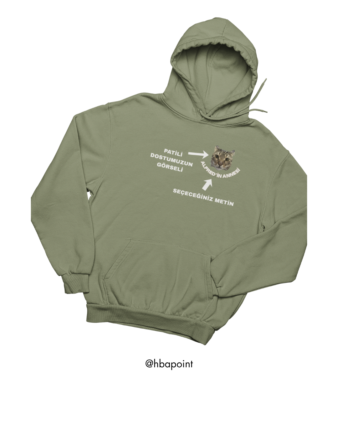 Özelleştirilebilir Evcil Hayvan Hoodie