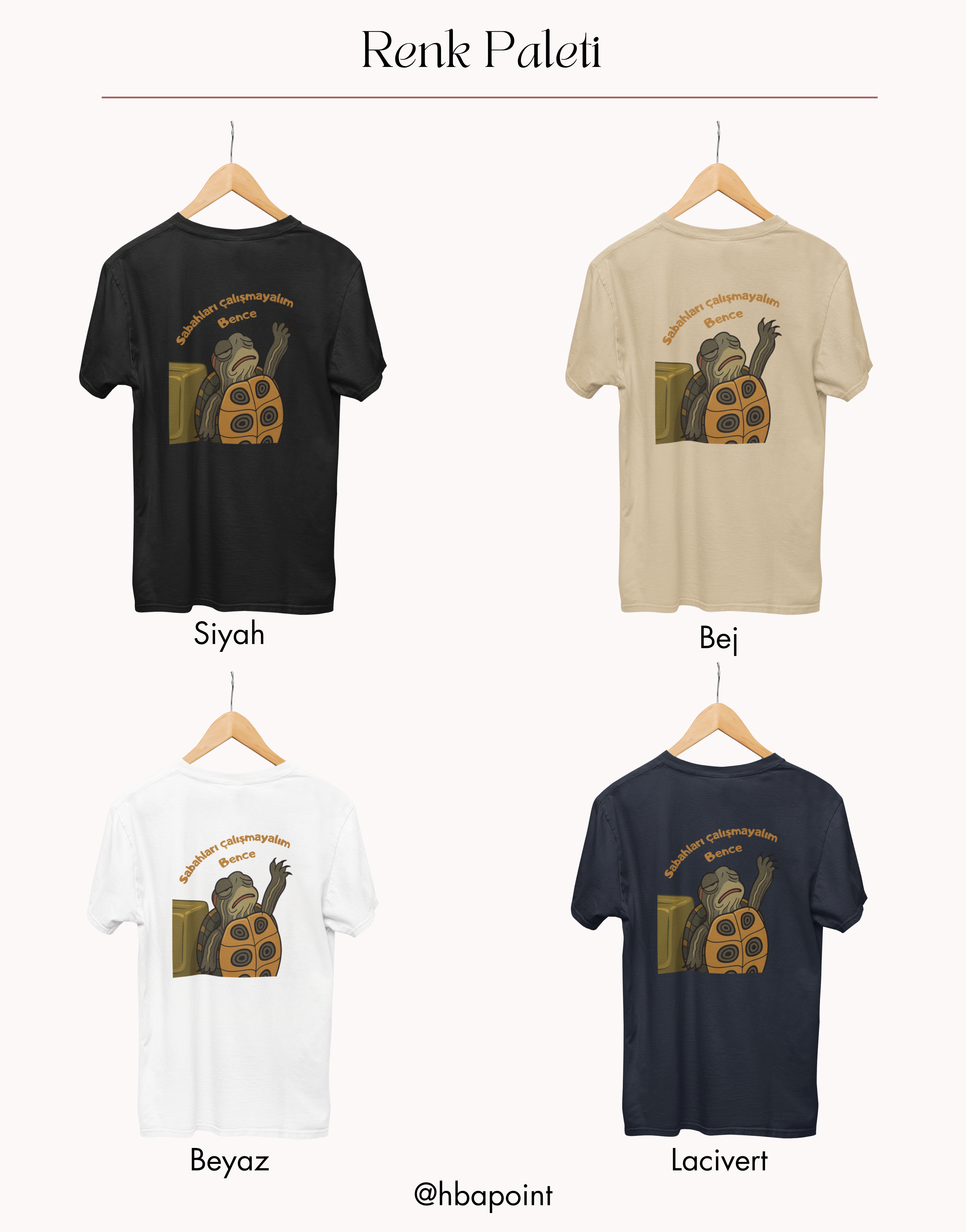 Bezgin Kaplumbağa Tişört