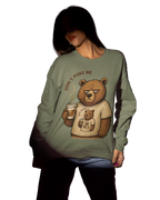 Kahve Seven Huysuz Ayı Sweatshirt