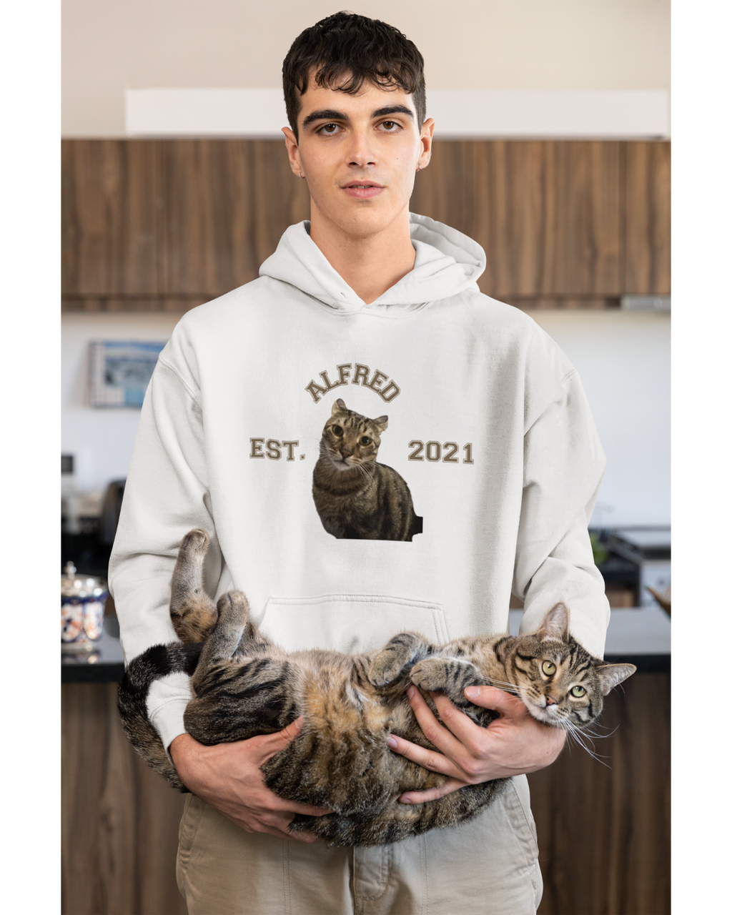 Özelleştirilebilir Evcil Hayvan Estimated Hoodie