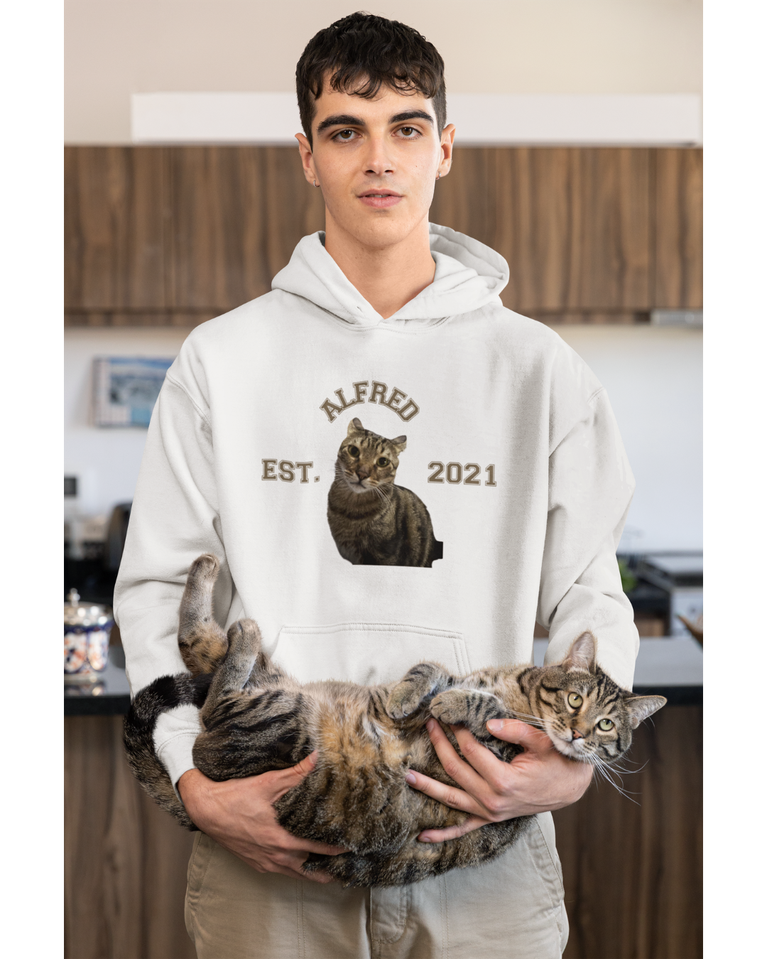 Özelleştirilebilir Evcil Hayvan Estimated Hoodie