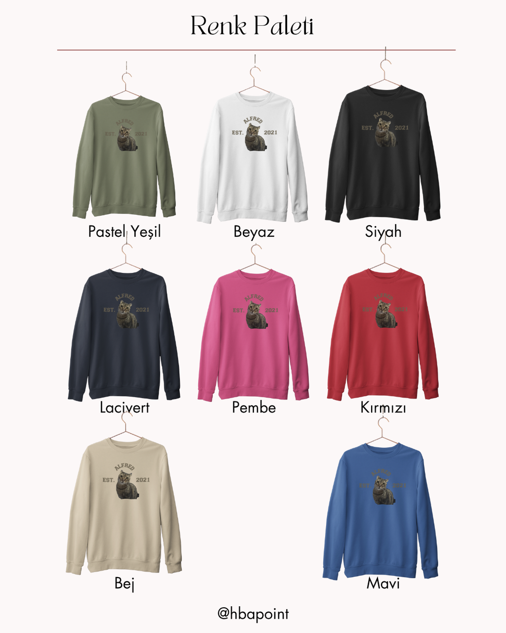 Özelleştirilebilir Evcil Hayvan Estimated Sweatshirt