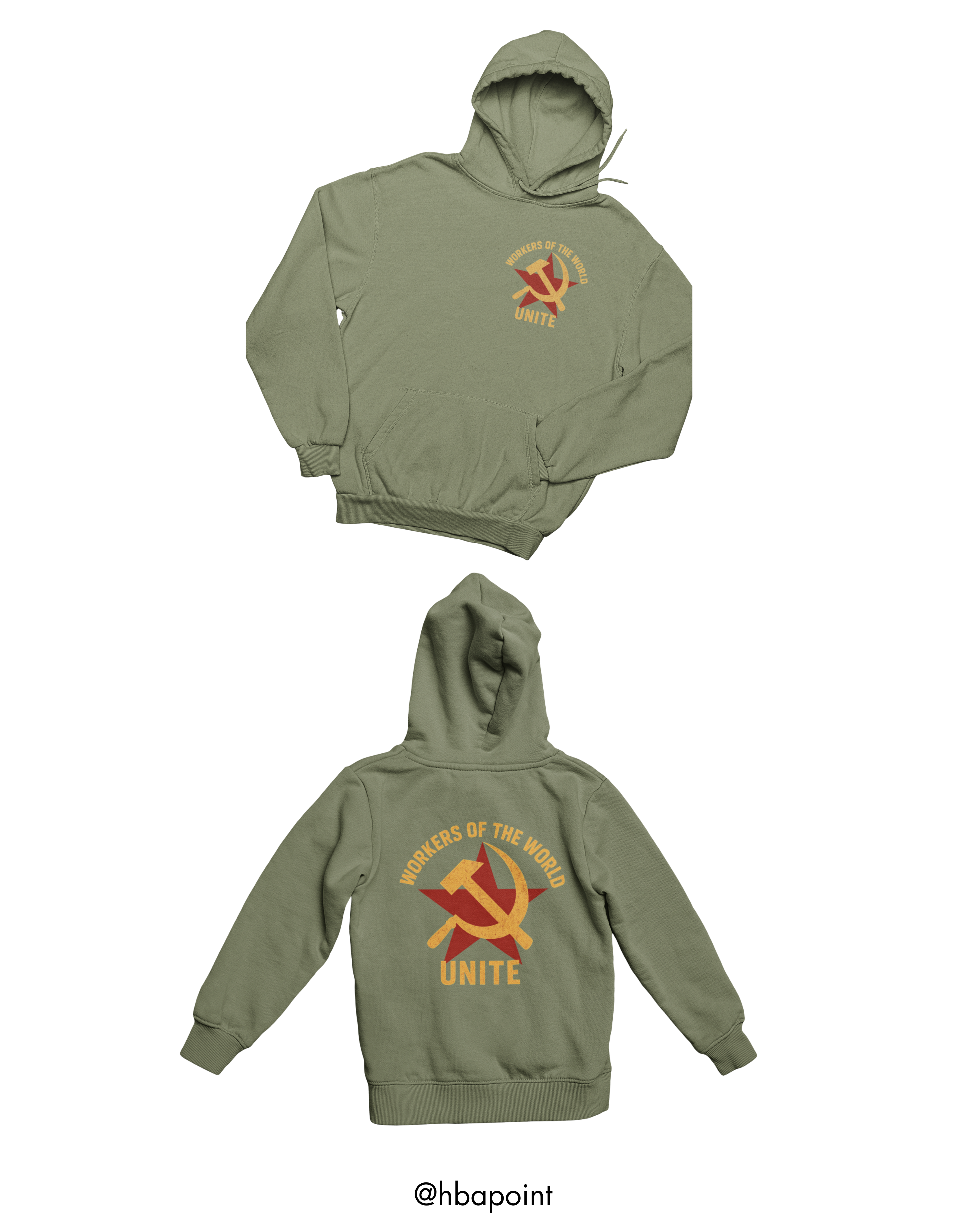 Çekiç ve Orak Hoodie