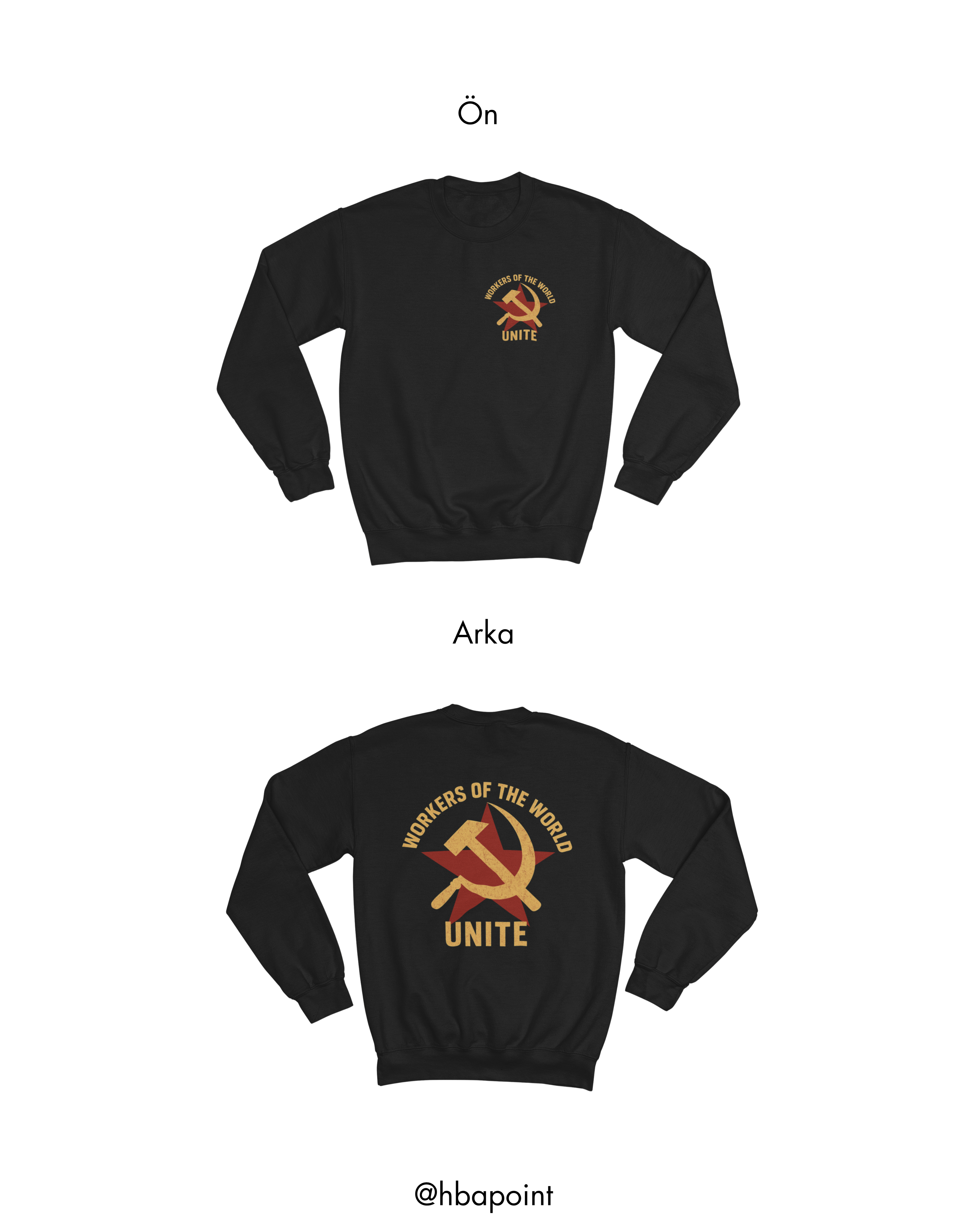 Çekiç ve Orak Sweatshirt