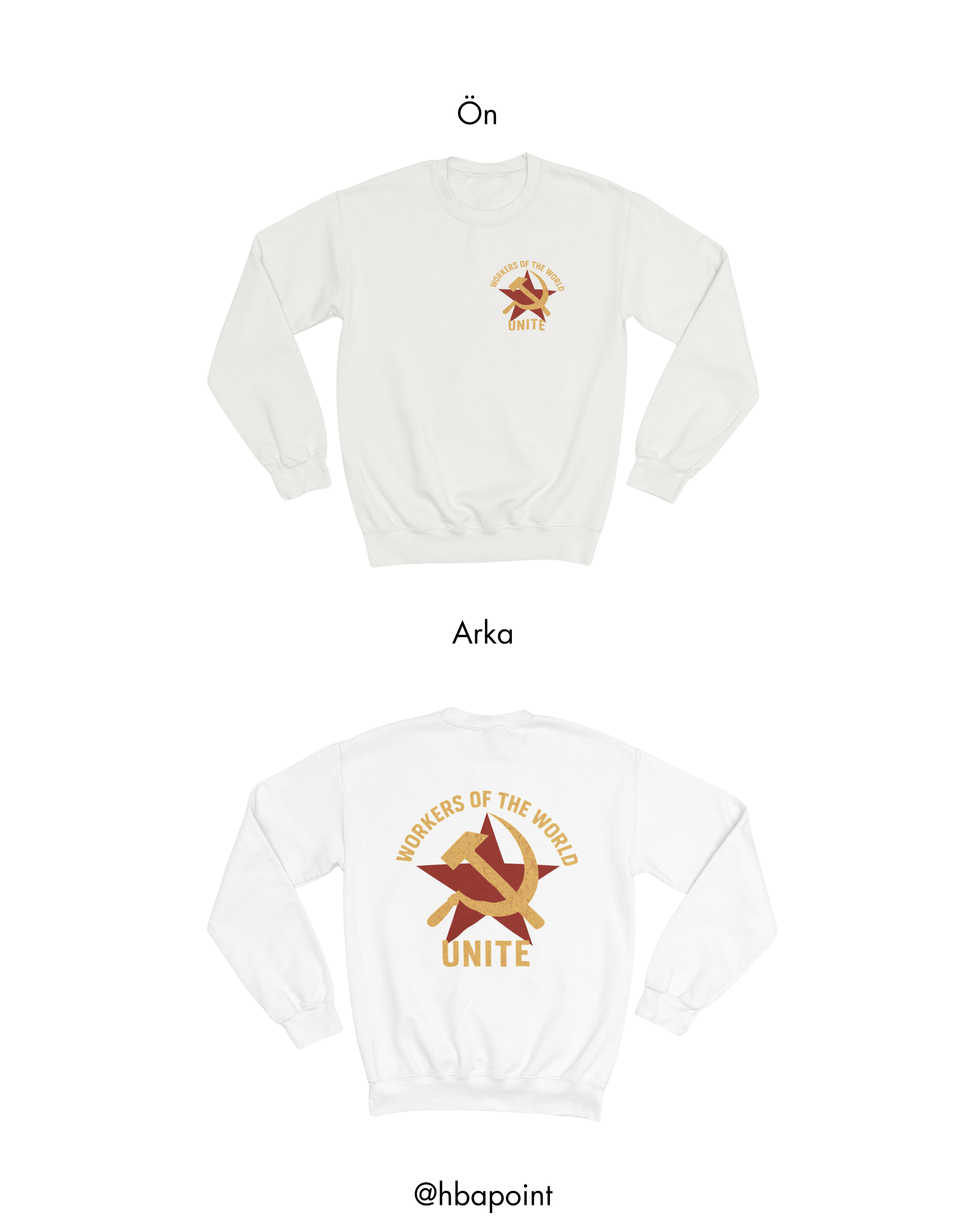 Çekiç ve Orak Sweatshirt