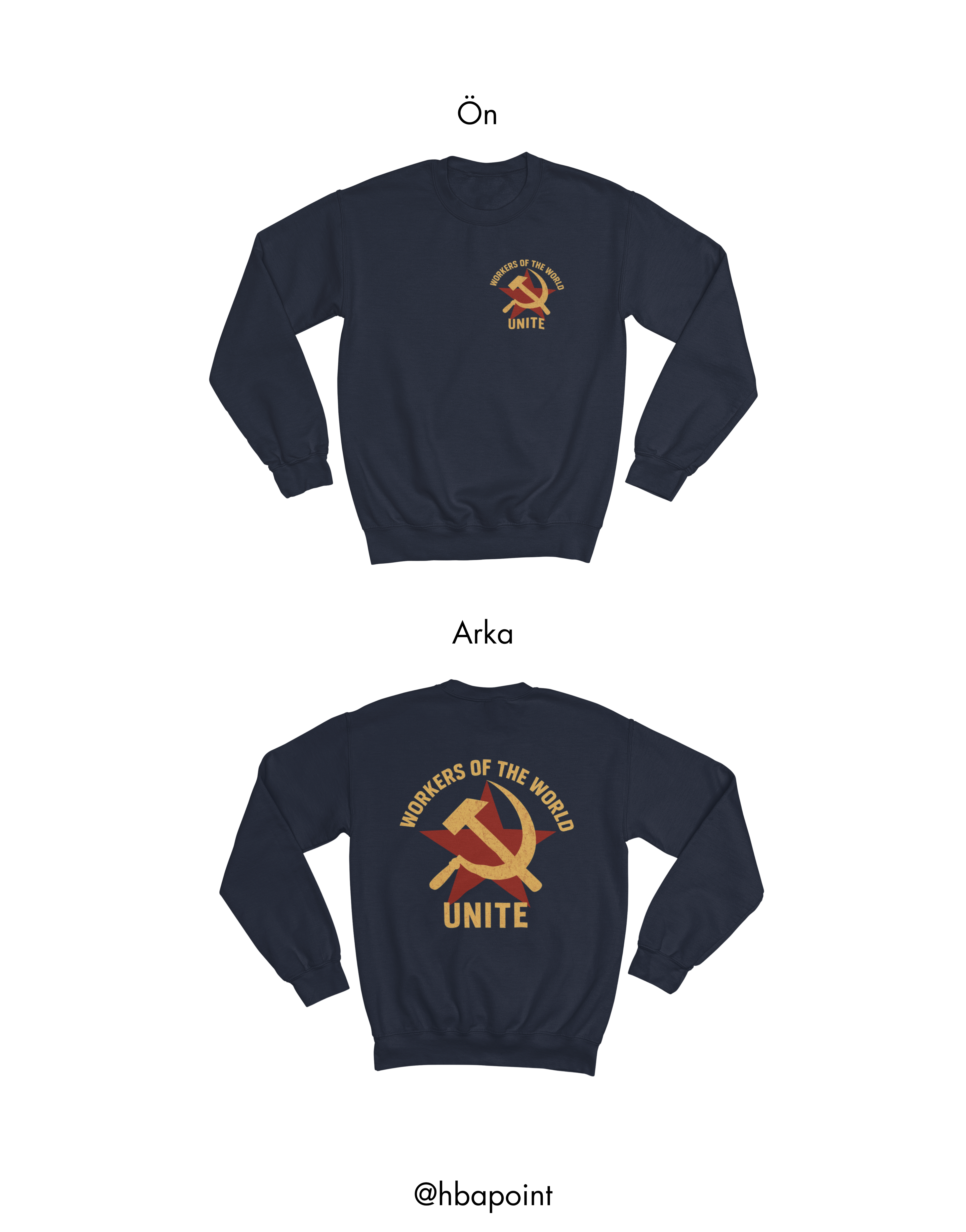 Çekiç ve Orak Sweatshirt