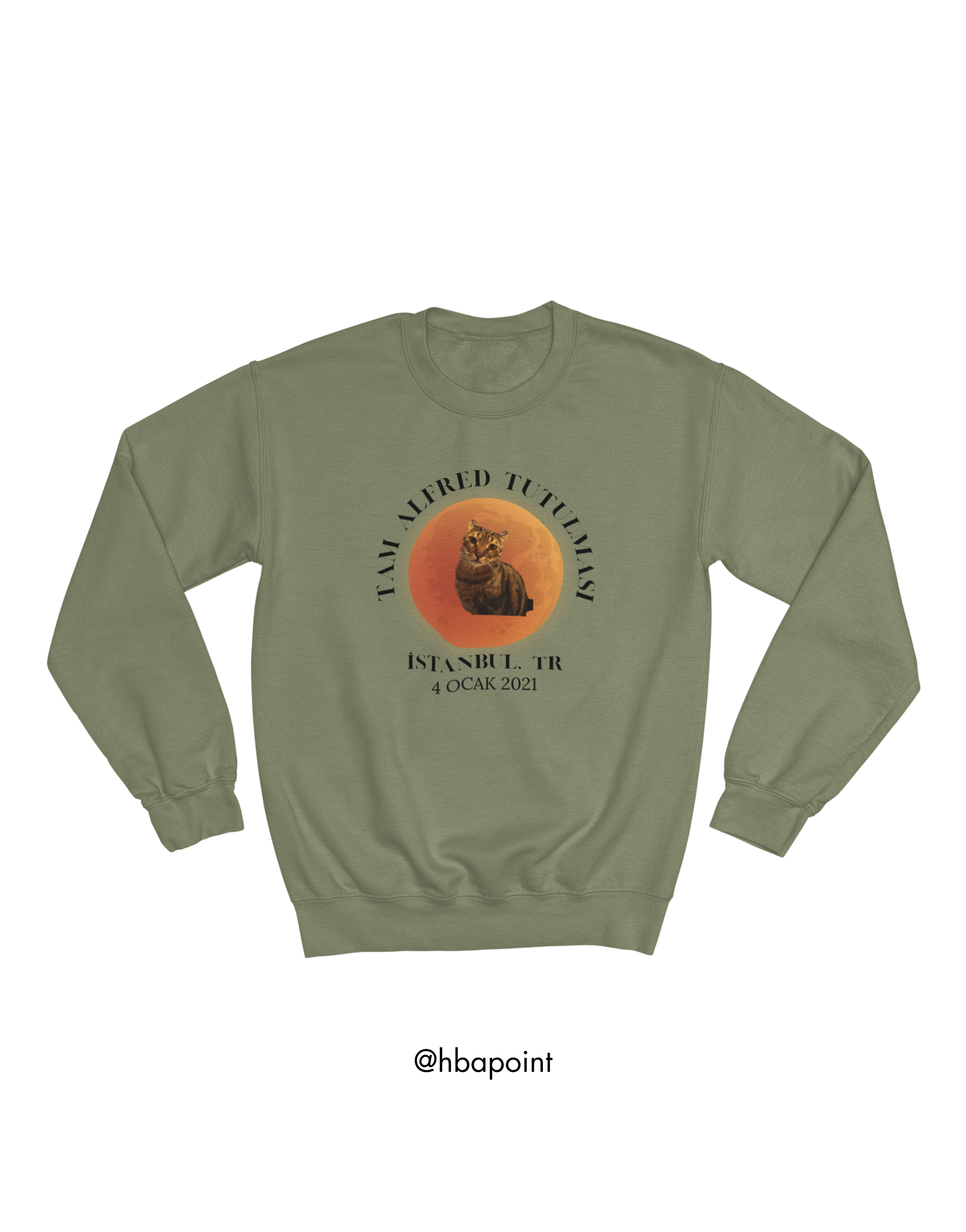 Evcil Hayvan Tutulması Sweatshirt