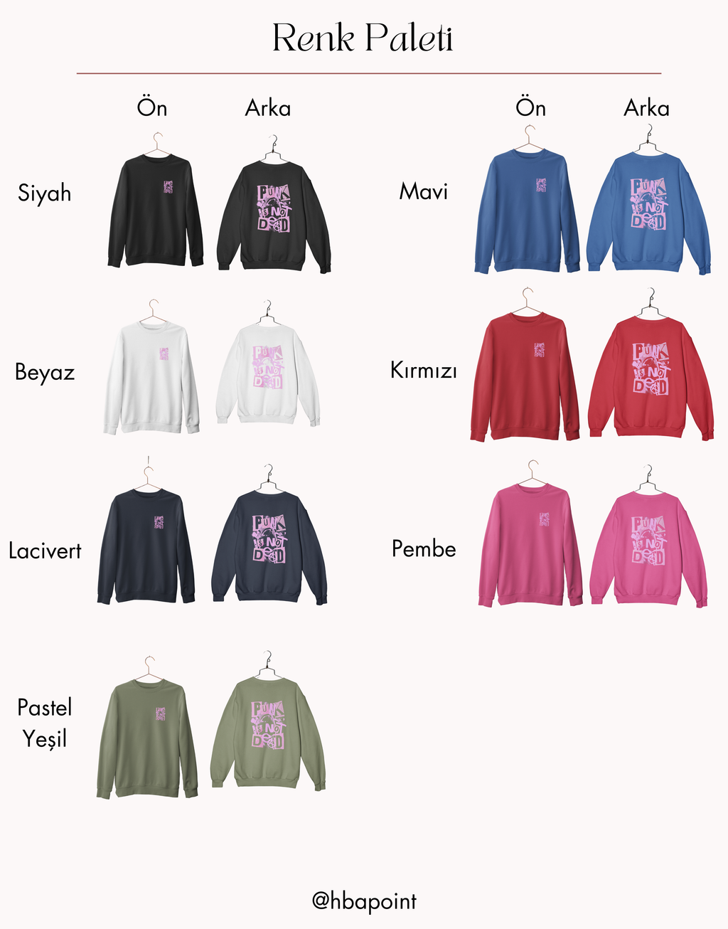 Punk is Not Dead Sweatshirt