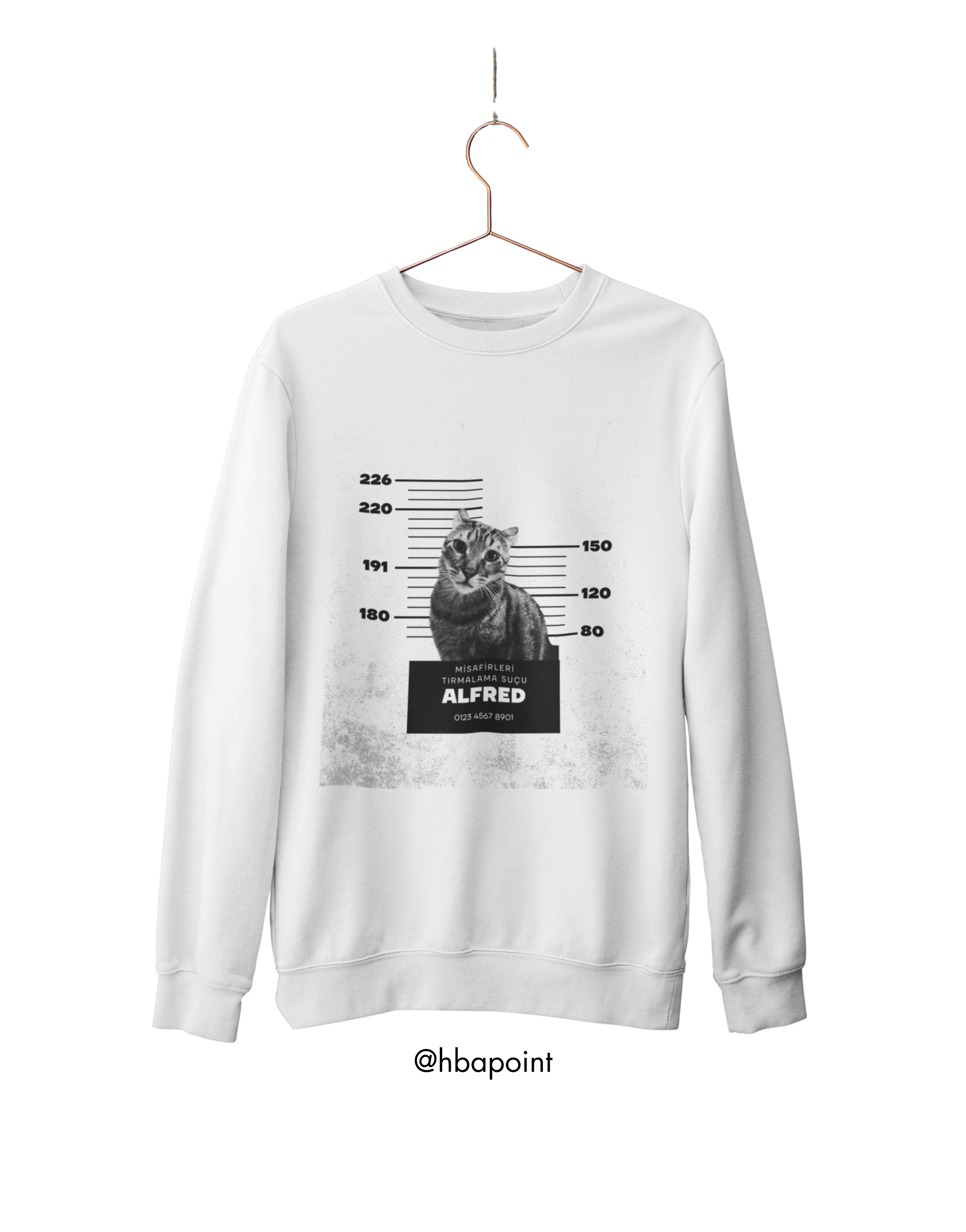 Özelleştirilebilir Evcil Hayvan Mugshot Çocuk Tişört/Sweatshirt/Hoodie