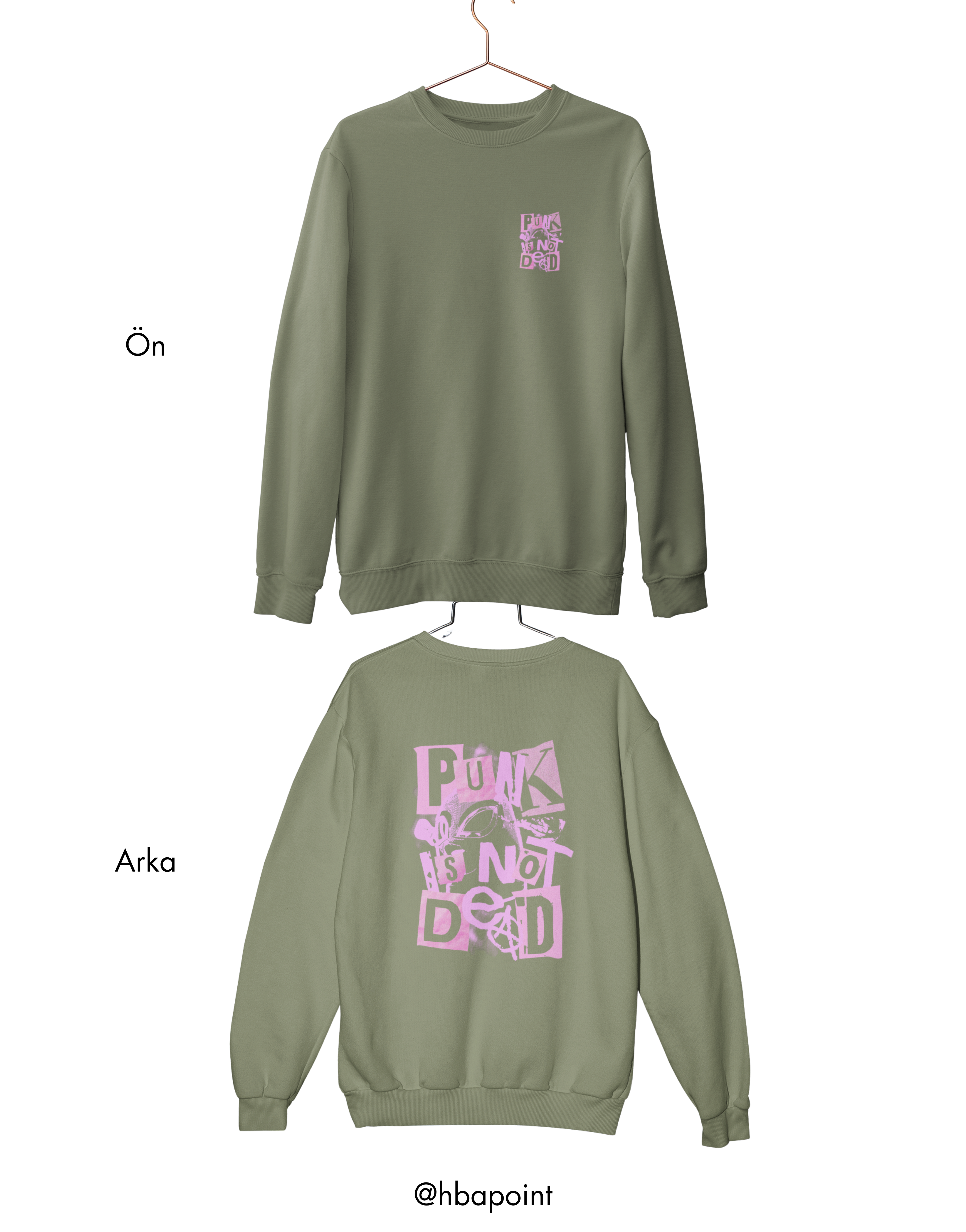 Punk is Not Dead Sweatshirt