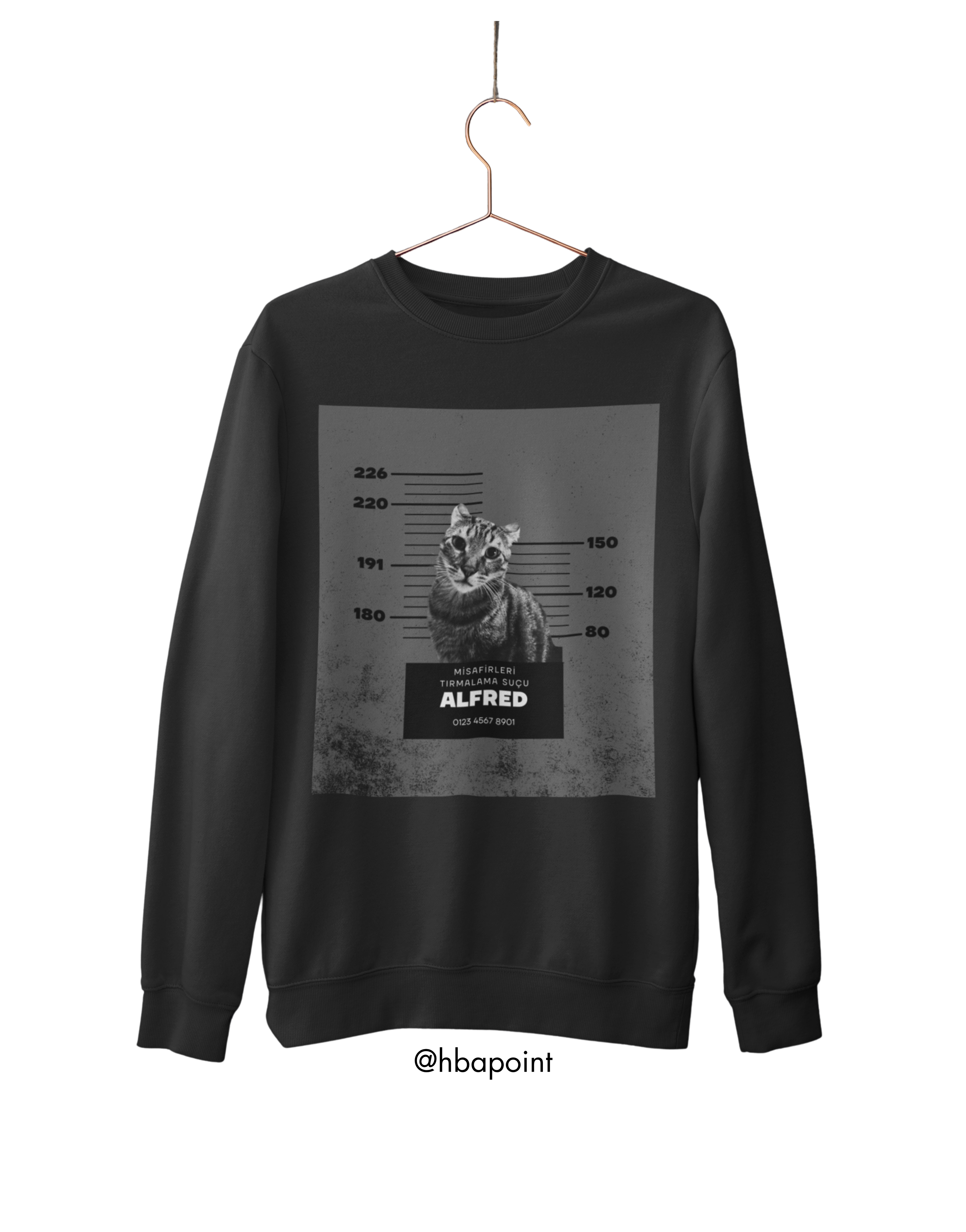 Özelleştirilebilir Evcil Hayvan Mugshot Çocuk Tişört/Sweatshirt/Hoodie