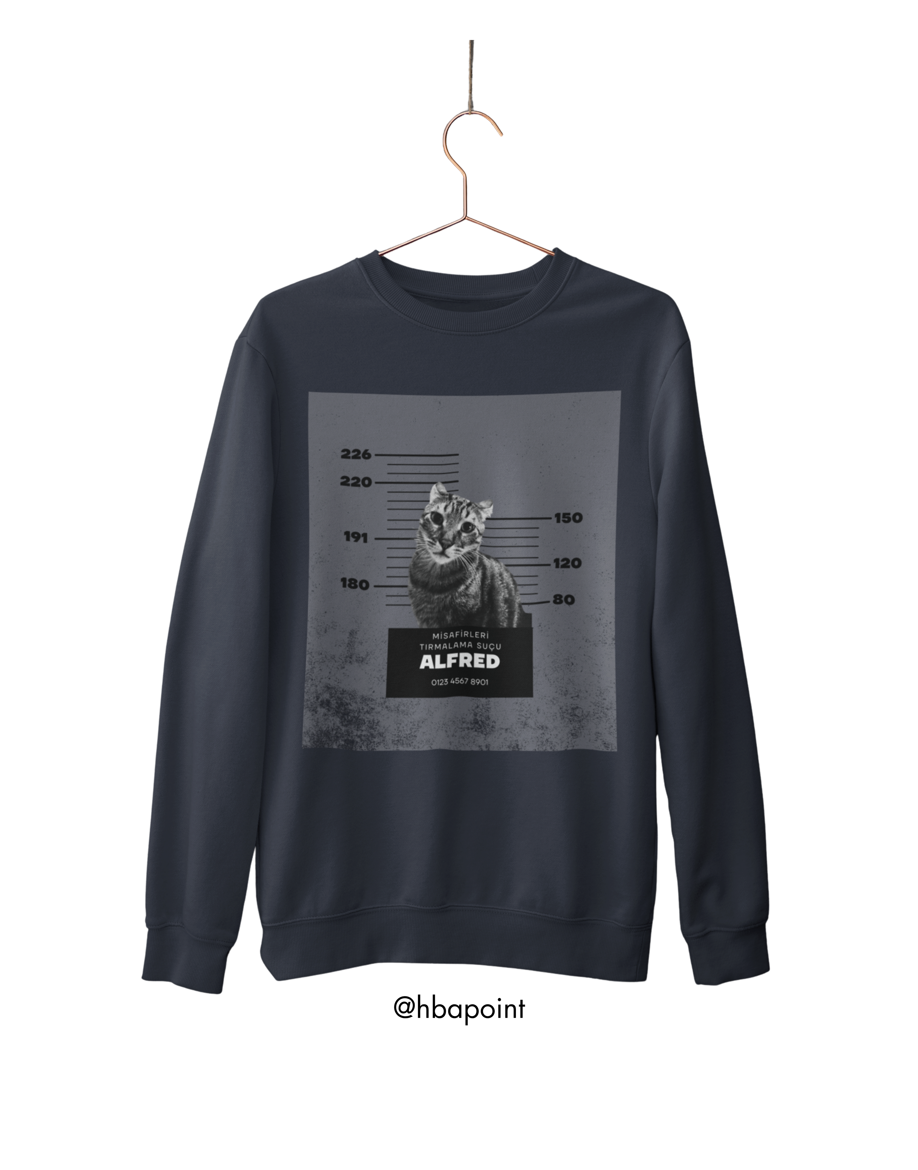 Özelleştirilebilir Evcil Hayvan Mugshot Çocuk Tişört/Sweatshirt/Hoodie