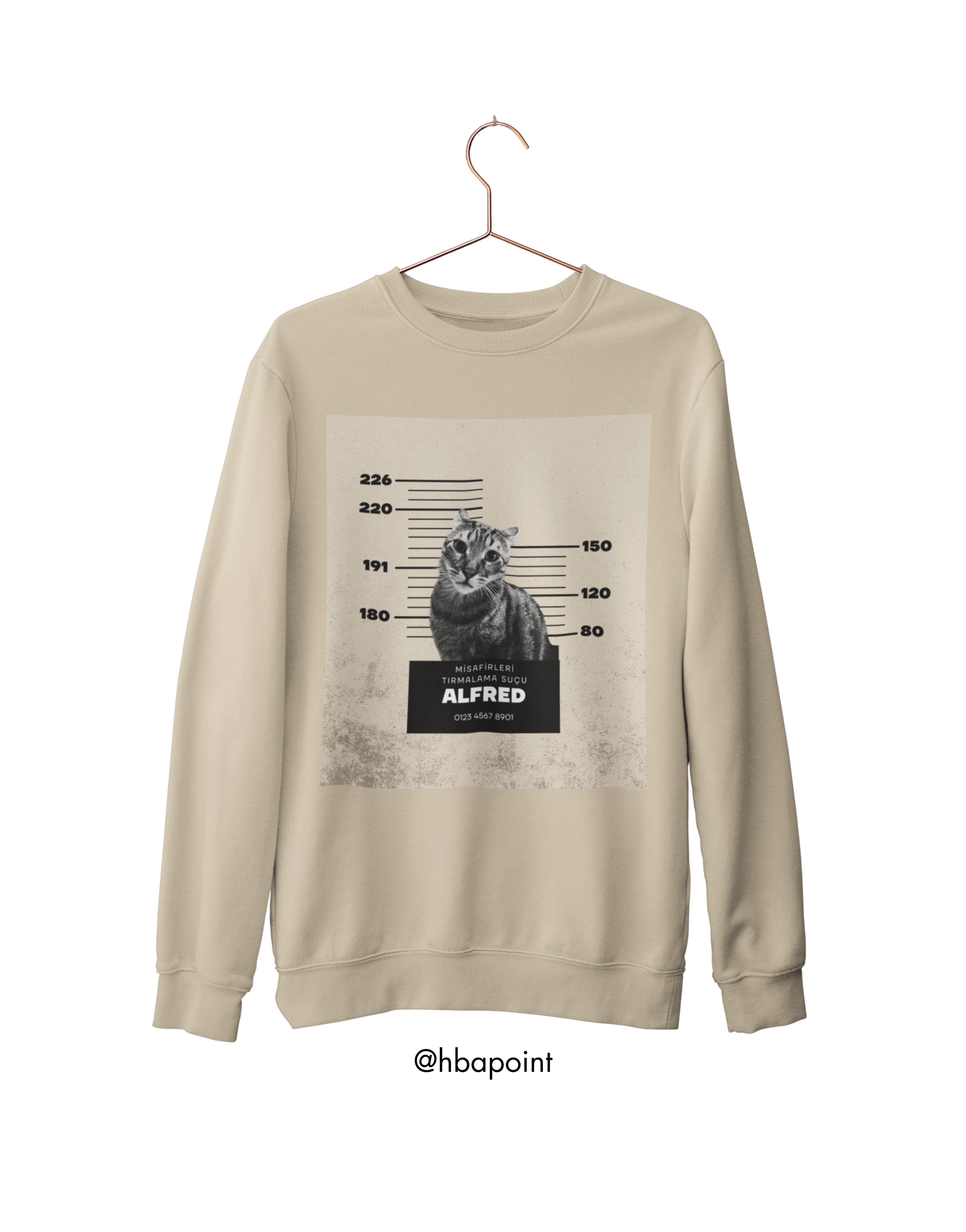 Özelleştirilebilir Evcil Hayvan Mugshot Çocuk Tişört/Sweatshirt/Hoodie
