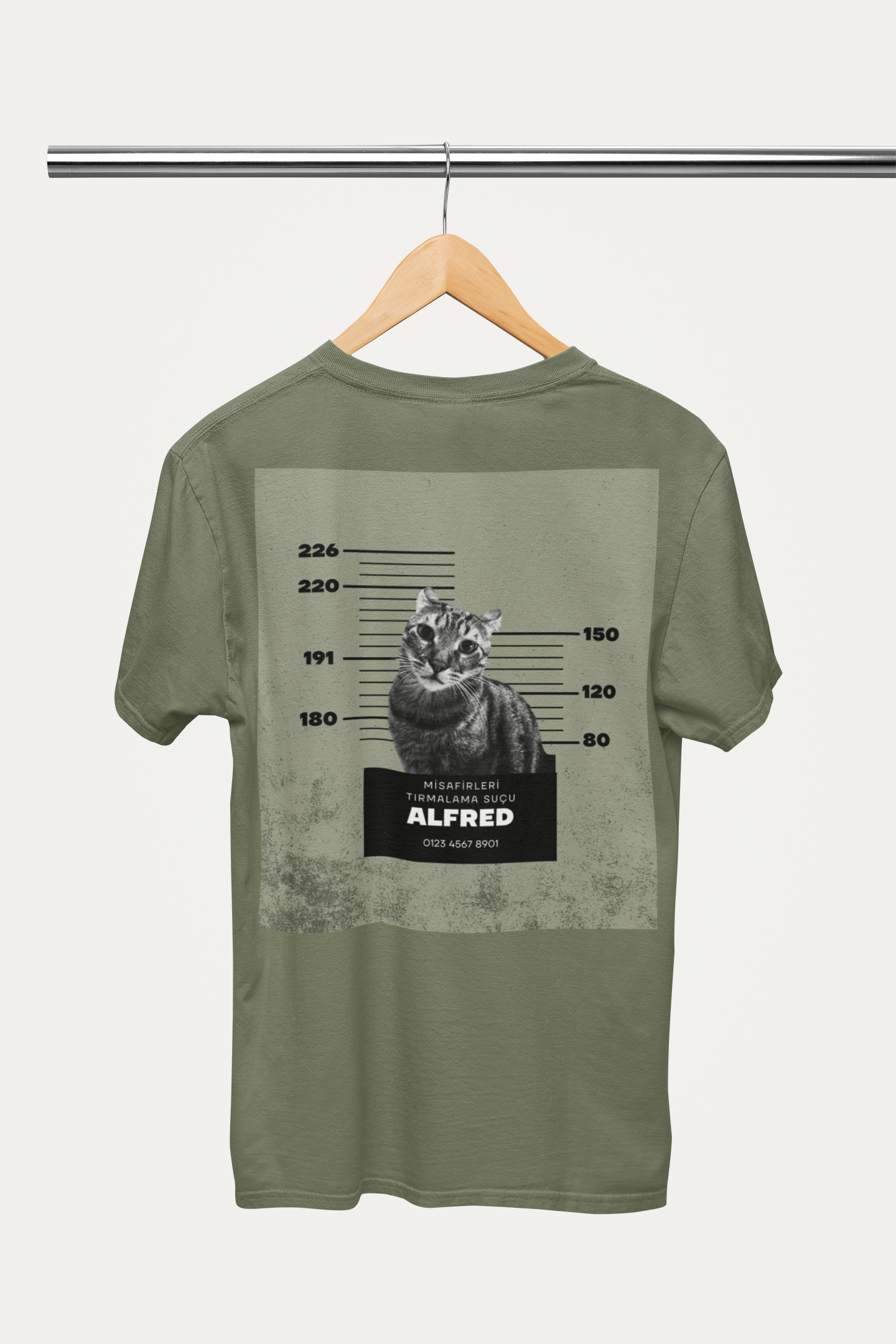 Özelleştirilebilir Evcil Hayvan Mugshot Çocuk Tişört/Sweatshirt/Hoodie