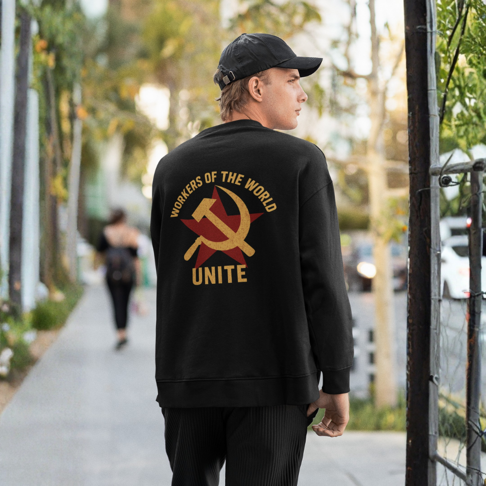 Çekiç ve Orak Erkek Sweatshirt