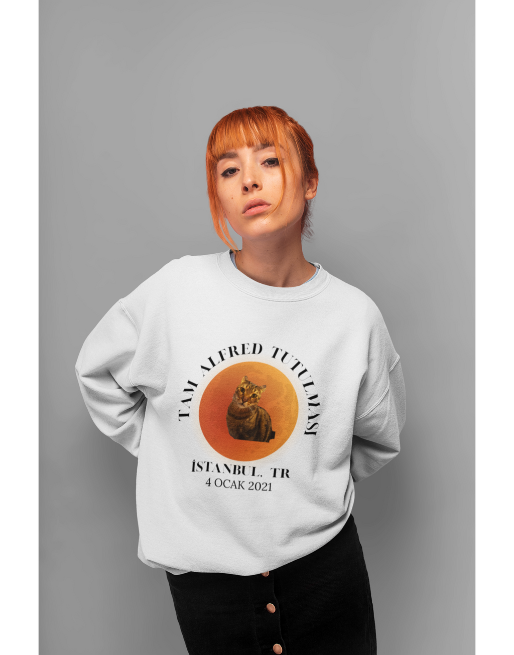 Evcil Hayvan Tutulması Sweatshirt