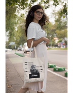 Özelleştirilebilir Evcil Hayvan Mugshot Bez Çanta