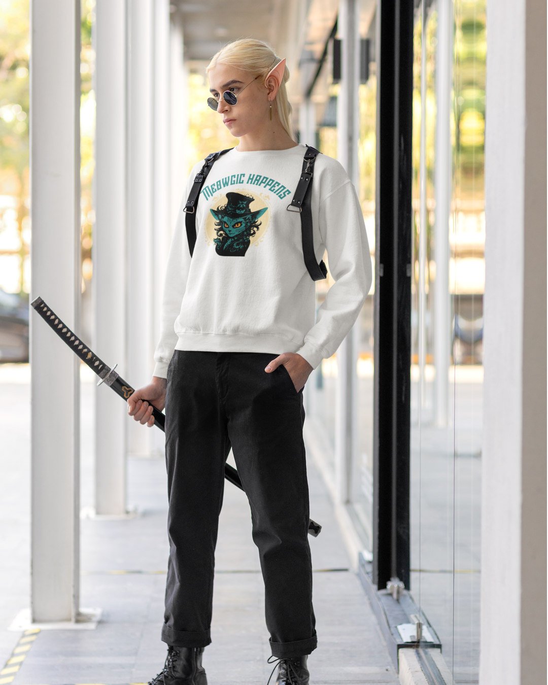 Meowgic Happens Sweatshirt