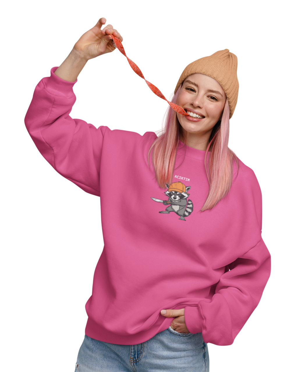 Aç Rakun Sweatshirt