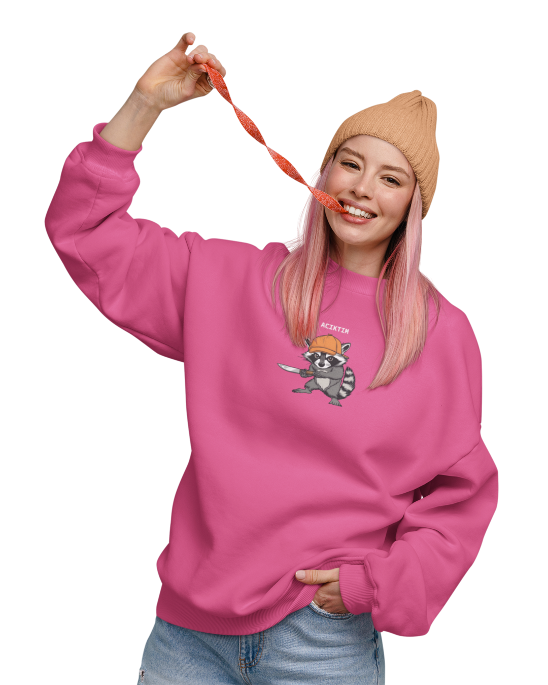 Aç Rakun Sweatshirt