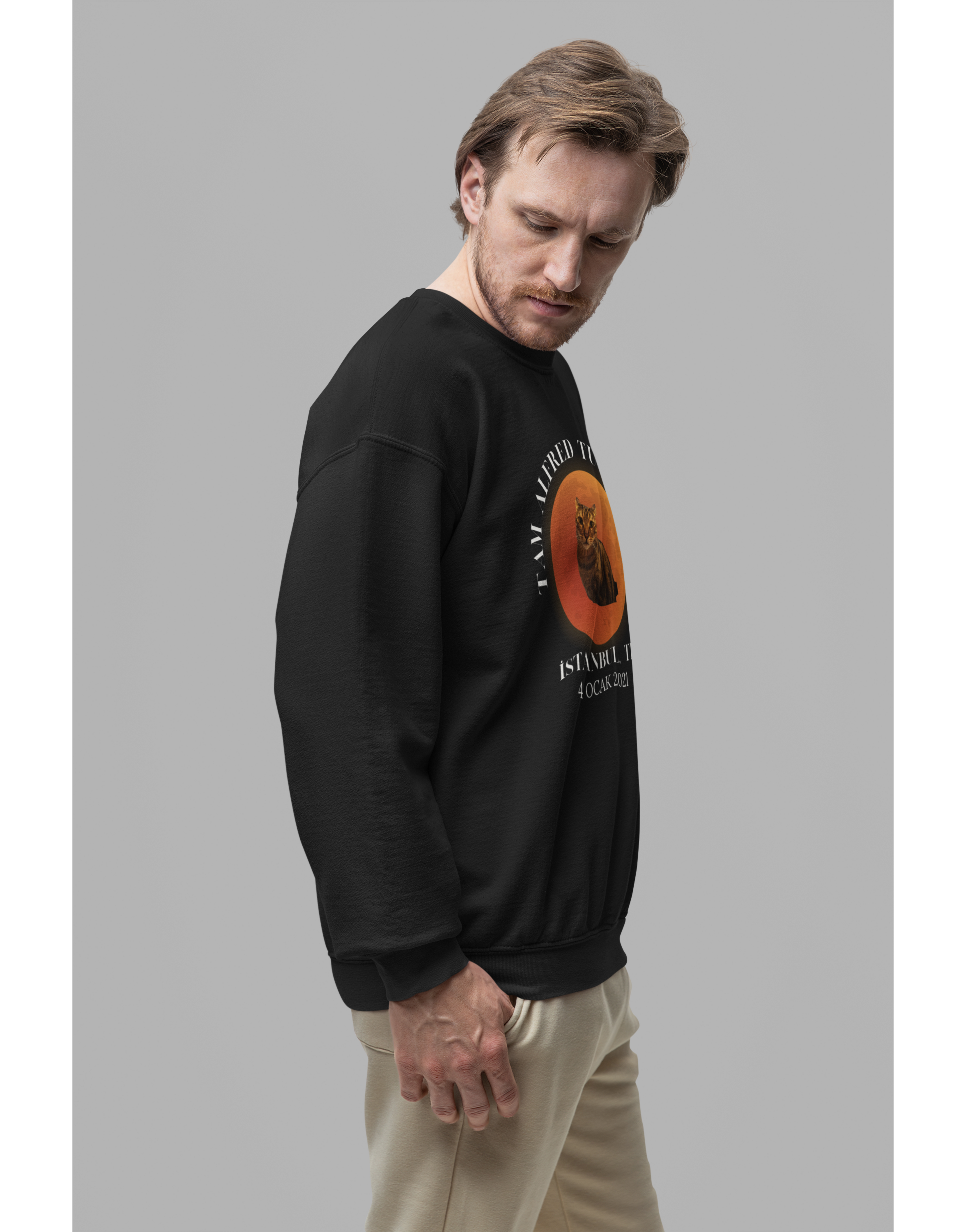 Evcil Hayvan Tutulması Sweatshirt