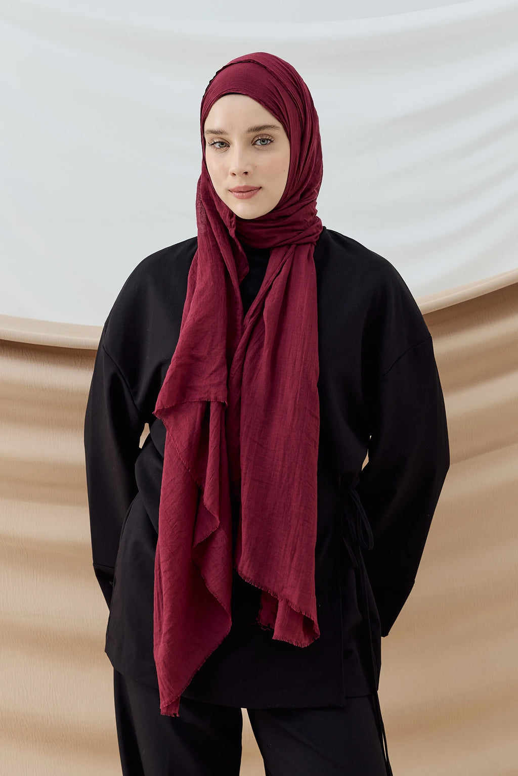 Modakaşmir Aya Serisi İnce Pamuk Şal