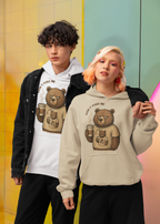 Kahve Seven Huysuz Ayı Hoodie