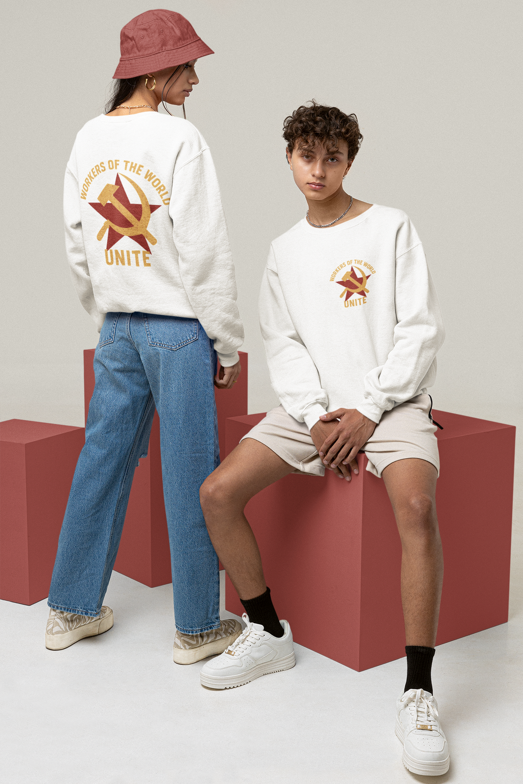 Çekiç ve Orak Sweatshirt